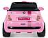 Детский электромобиль Fiat 500 Star Pink R/C, цвет – розовый  - миниатюра №5